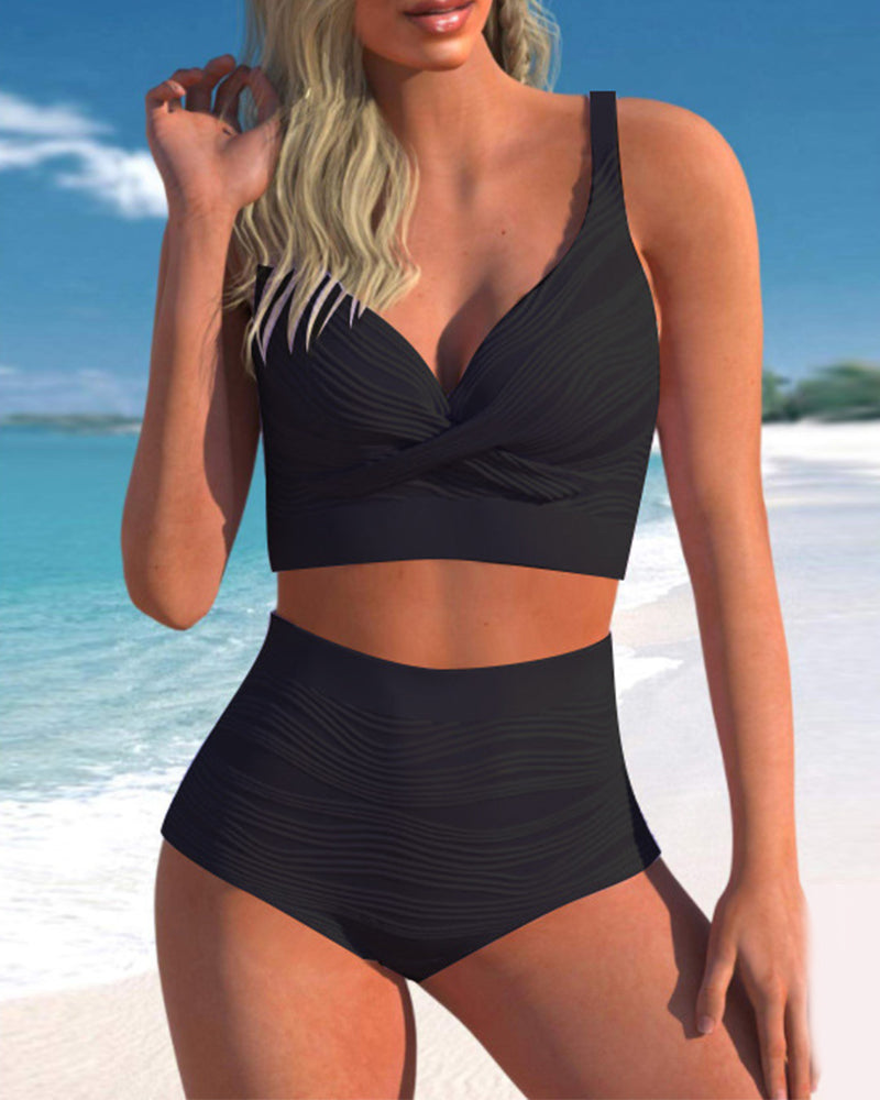 Lindberg | Einfarbige Bikinis mit hoher Taille