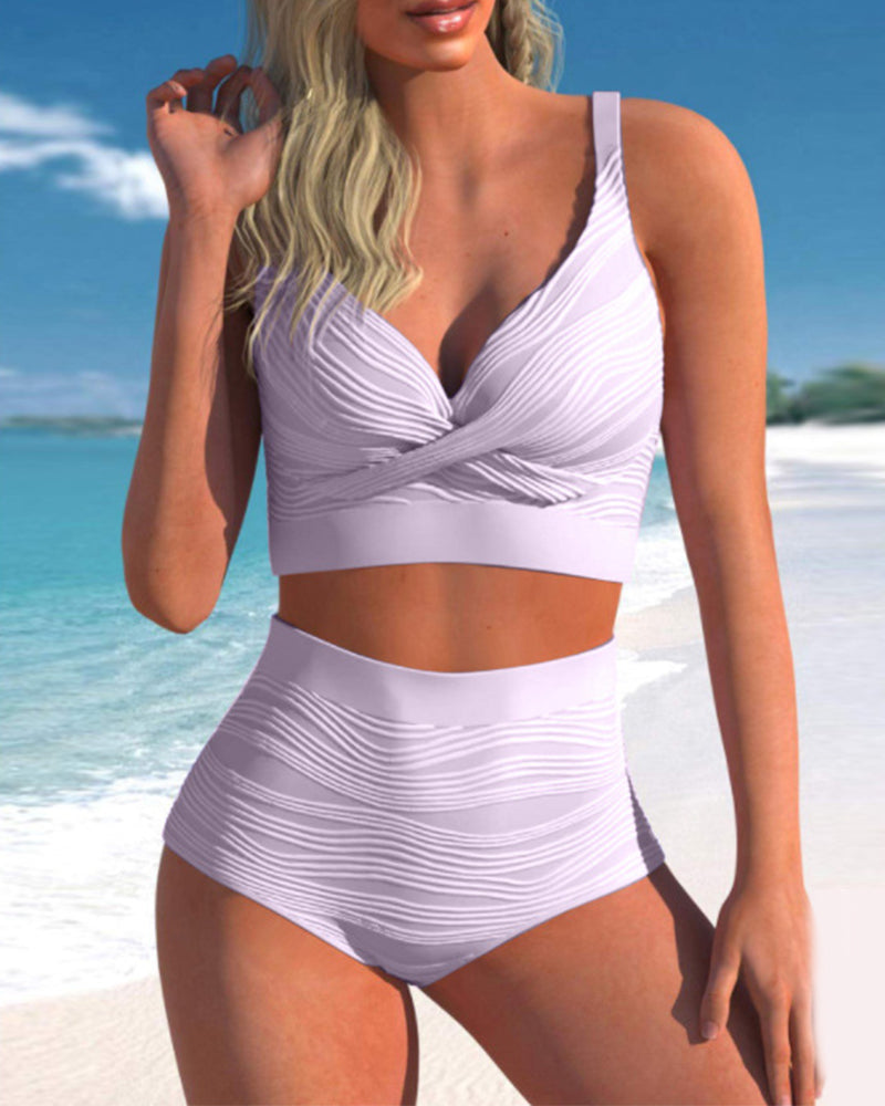 Lindberg | Einfarbige Bikinis mit hoher Taille