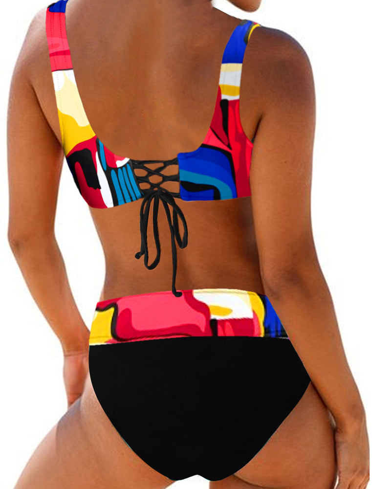Lindberg | Bunter Bikini-Badeanzug