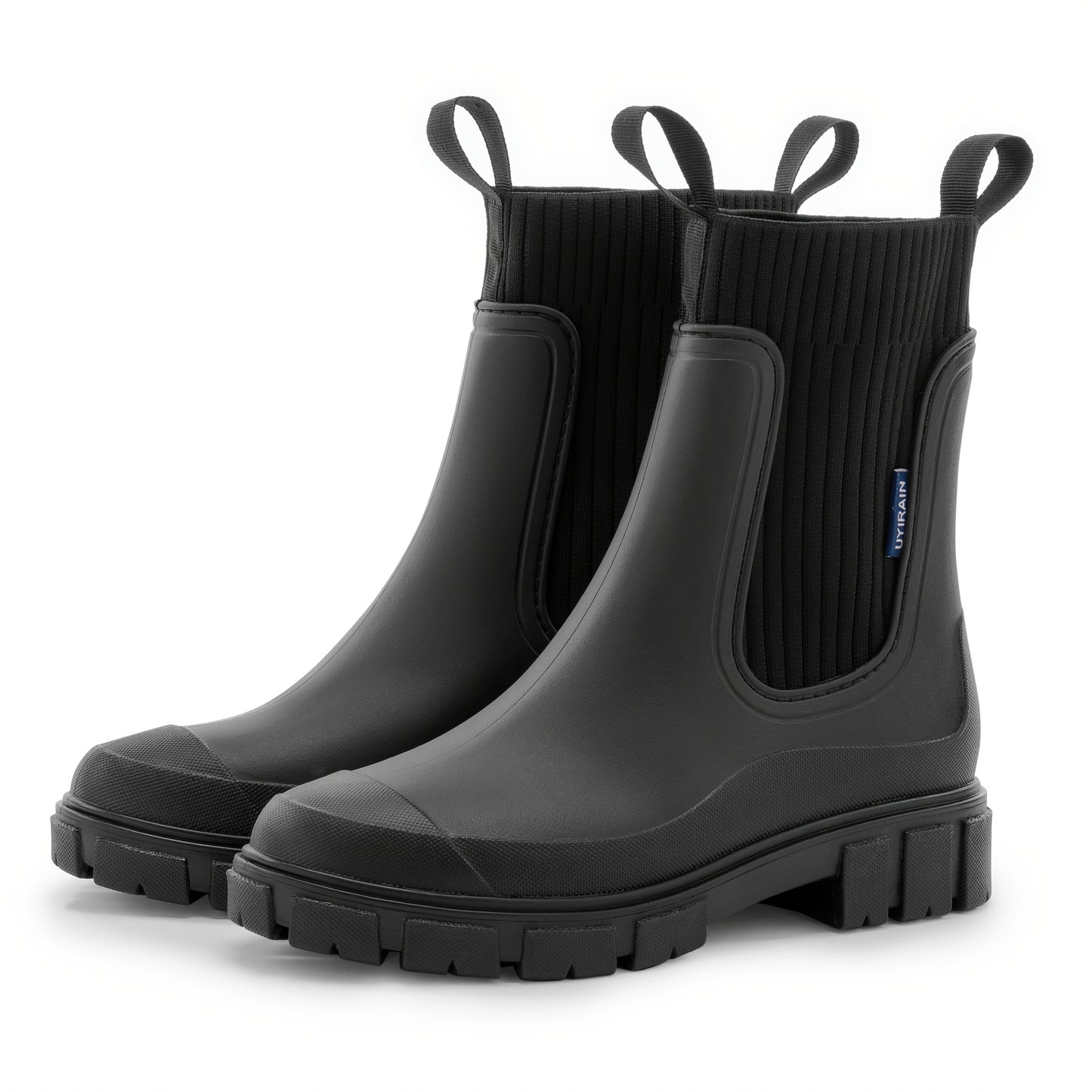 Lindberg / Damen Chelsea Regenstiefel - rutschfeste dicke Sohle