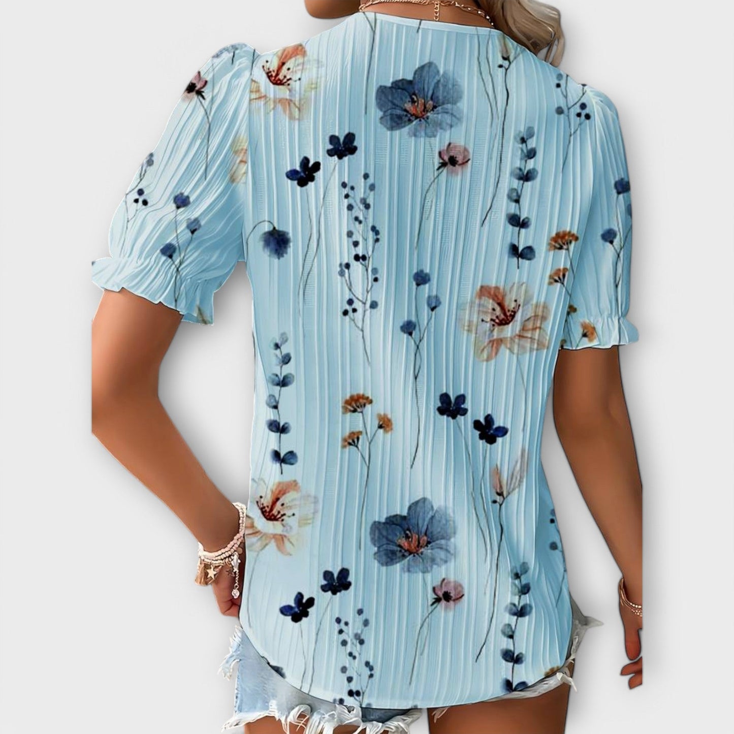 Lindberg | Spitzenglanz Bluse