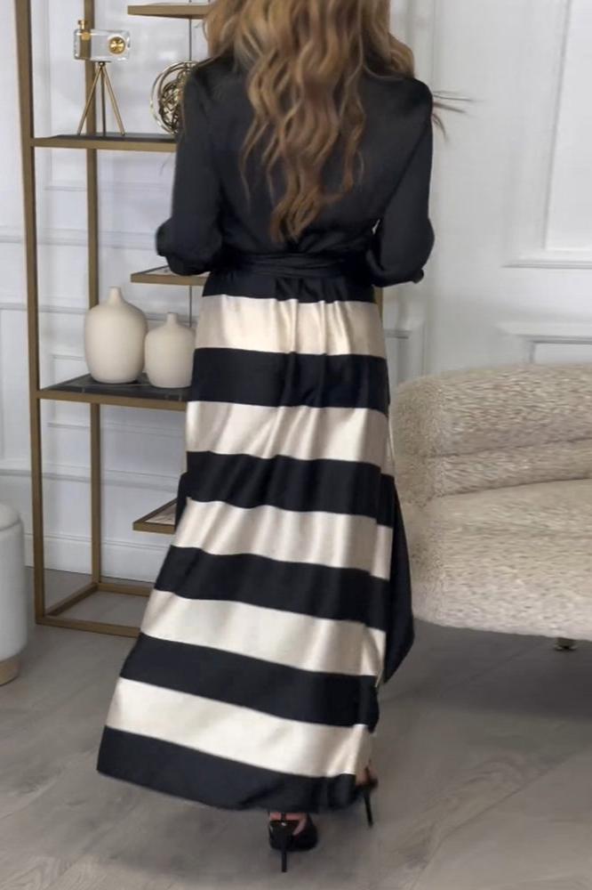 Lindberg | Kenda | Elegant Striped Dress