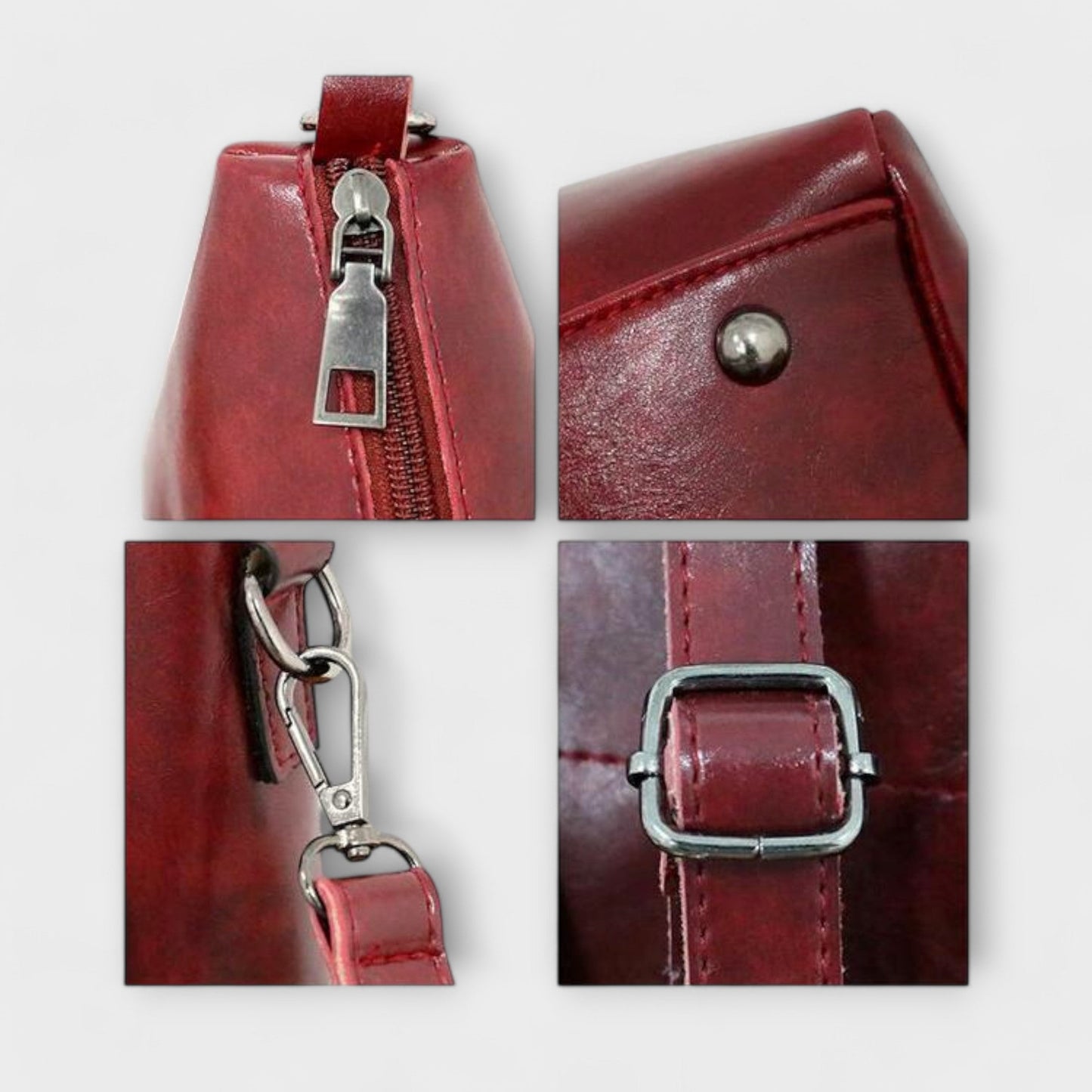 Lora. - 4-teiliges Vintage-Taschen-Set