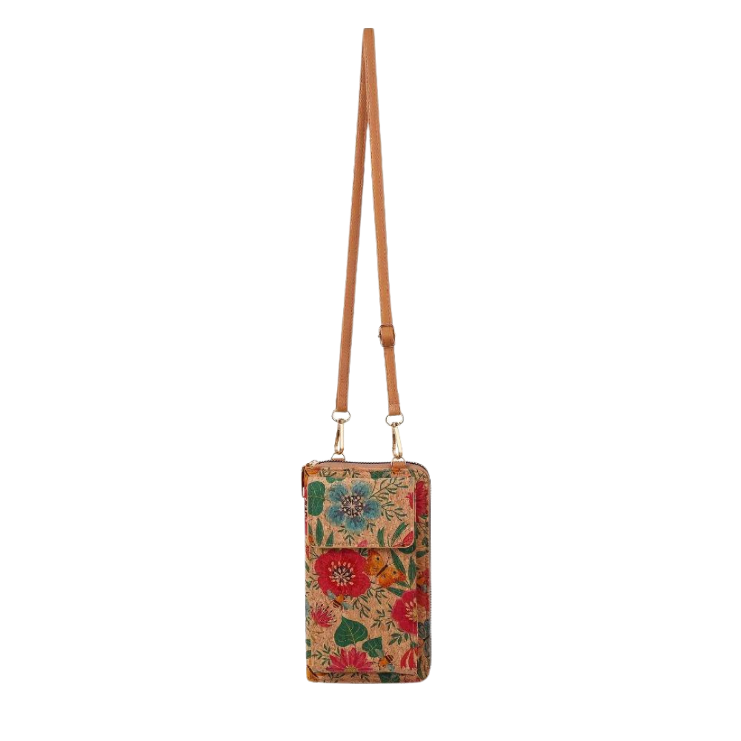 Lindberg | Lilla | Boho Blumen Umhängetasche