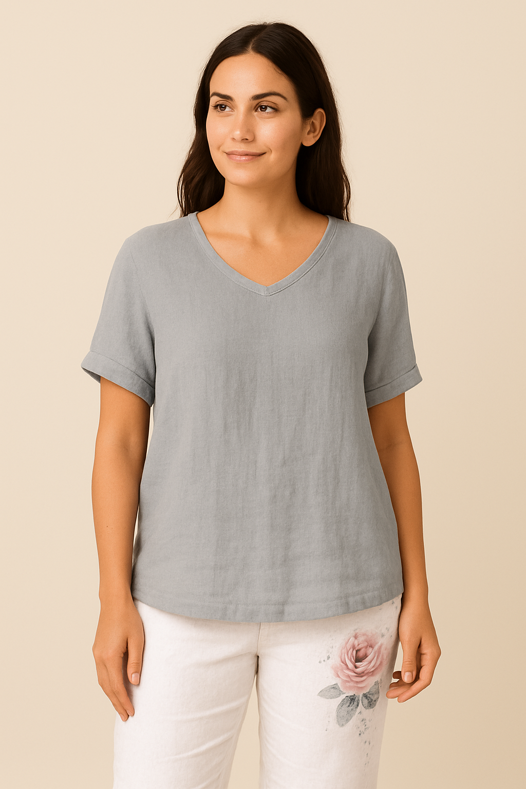 Lindberg | Jeanny Bluse aus Baumwoll-Leinen für Alltag & Freizeit