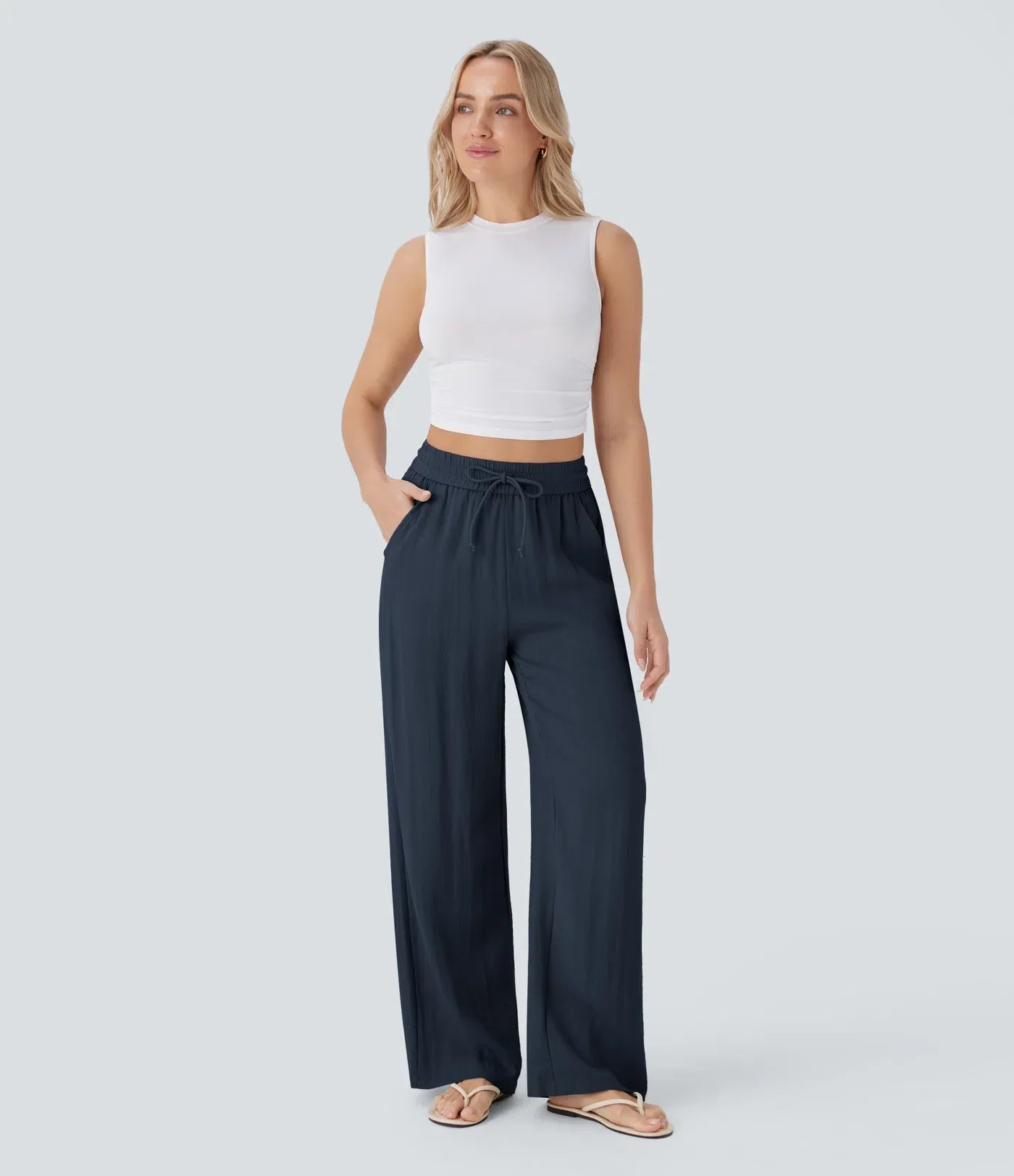 Lindberg | Zafeiria - Elegante Leinenhosen