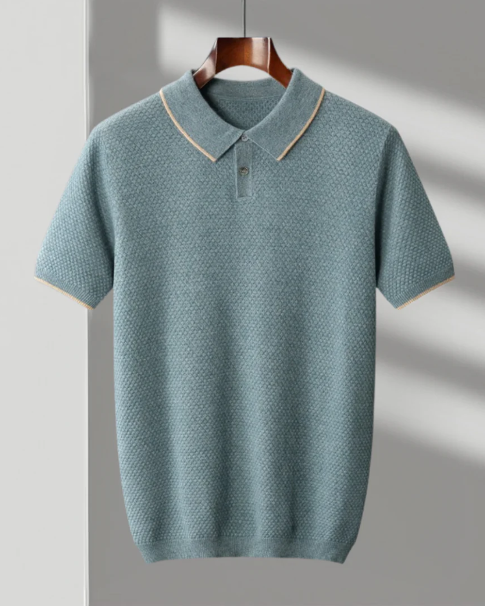 Lindberg | Edelglanz Herren Cashmere Polo-Shirt