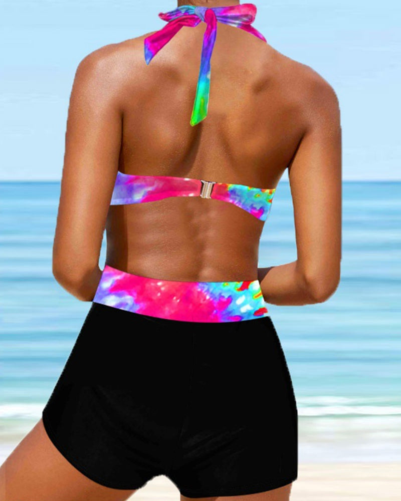 Lindberg | Neckholder-Cross-Bikini mit Trägern