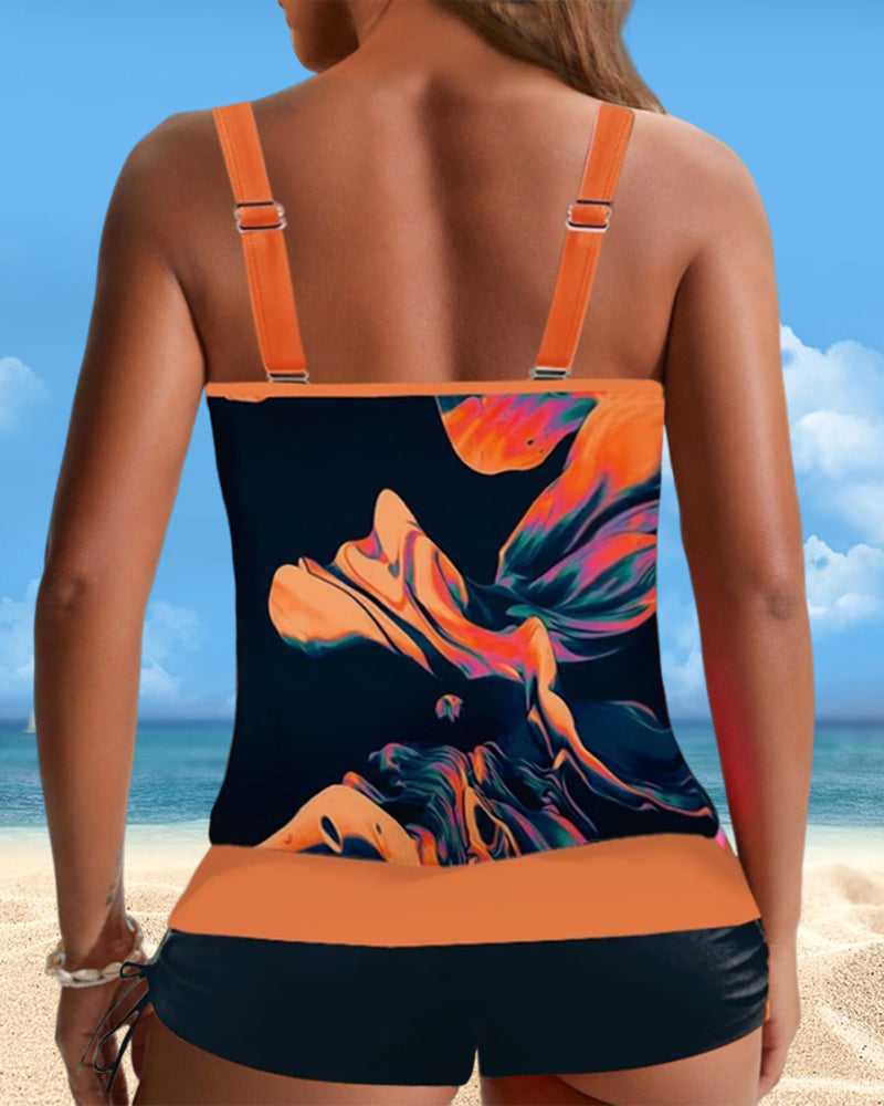 Lindberg | Stylischer bedruckter Tankini-Badeanzug