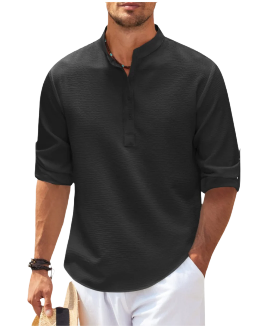 Lindberg | Taglicht Herren Langarm Polo-Shirt