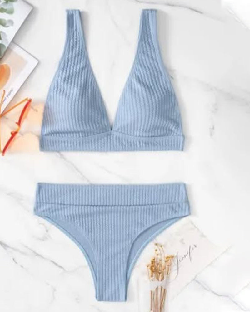 Lindberg | Badeanzug, bequemes, einfarbiges Bikini-Set