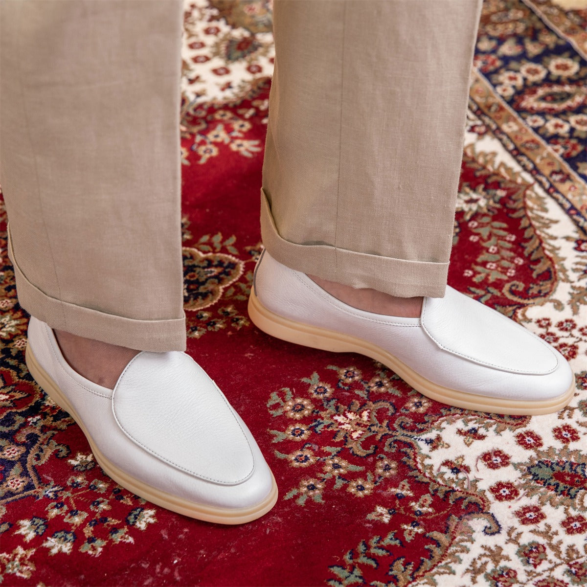 Lindberg | Mr. Ripley Belgische Leder-Slipper