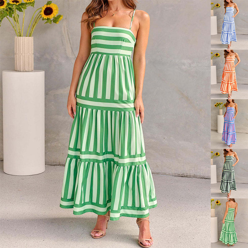 Lindberg | Maxikleid mit Rüschen