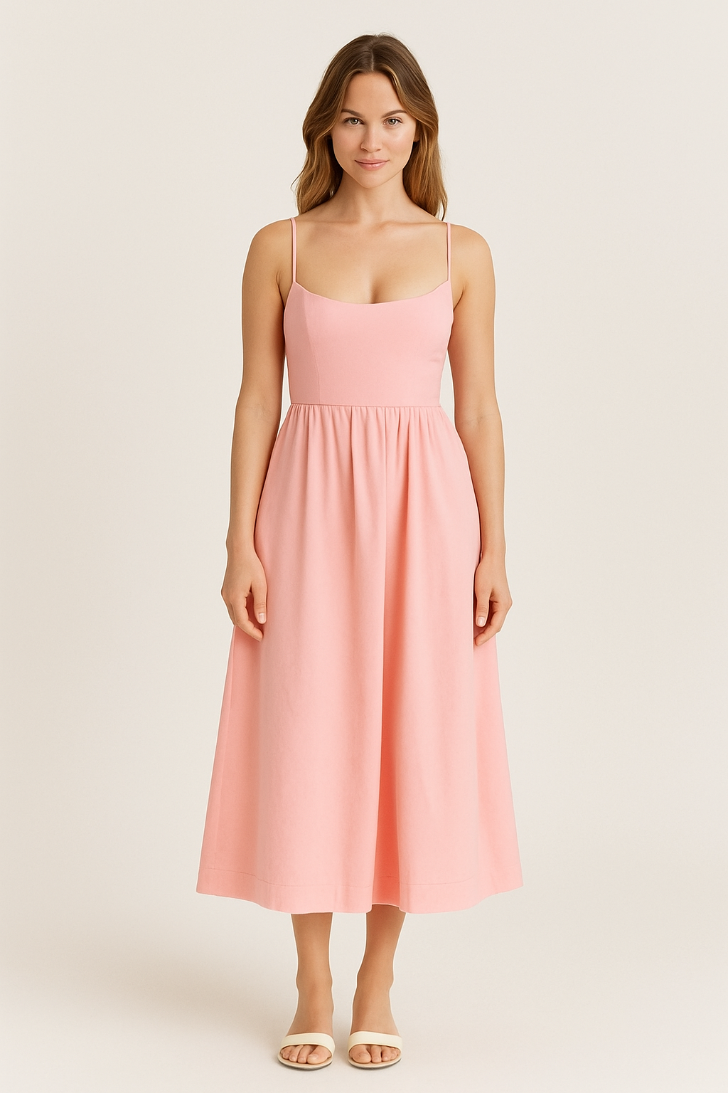 Lindberg | Atmungsaktives Damen A-Linien Midikleid