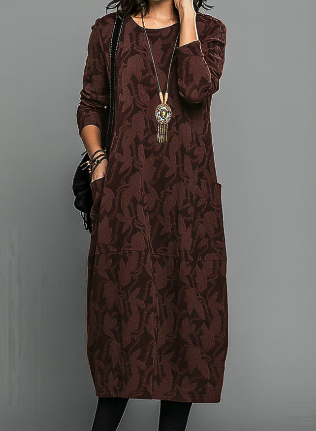 Lindberg | Lässiges Rundhals Winterkleid