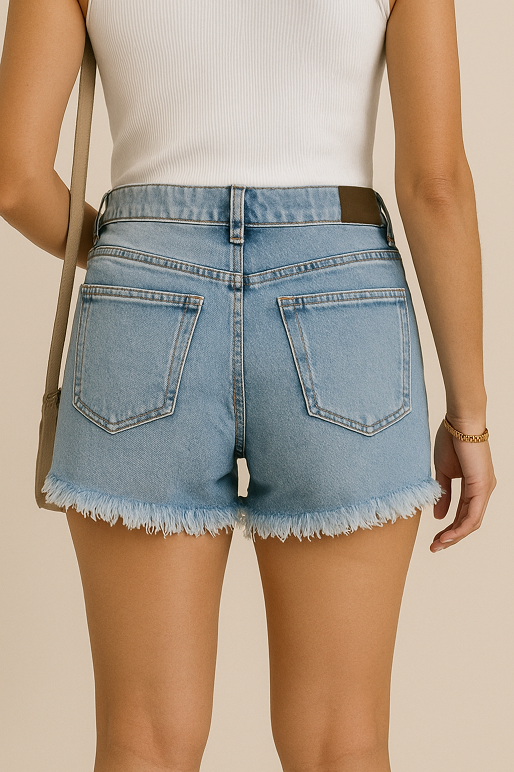 Lindberg | Damen Jeansshorts mit mittlerem Bund für Sommer und Freizeit