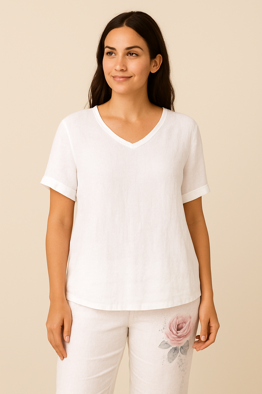 Lindberg | Jeanny Bluse aus Baumwoll-Leinen für Alltag & Freizeit