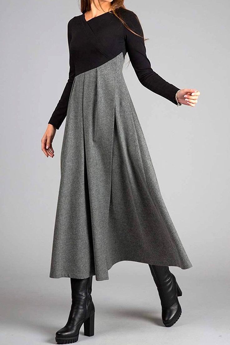 Lindberg | Paola | Maxikleid mit langen Ärmeln