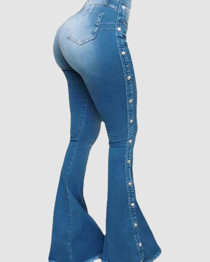 Lindberg | Damen Jeans mit Elastischem Reissverschluss