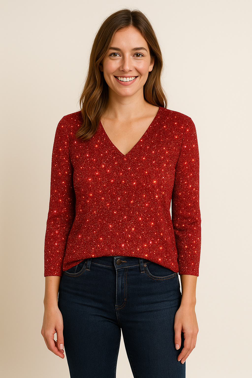 Lindberg | Festliches Damen Top glänzend für besondere Anlässe