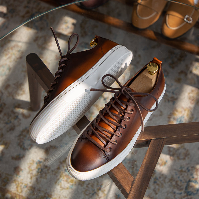 Lindberg | Heritage Schnürsenkel-Ledersneakers