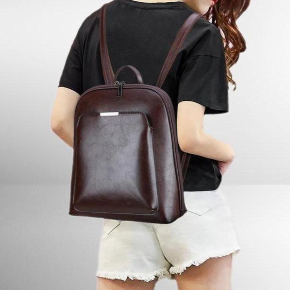 Lindberg | Stella | Klassischer Doppelzip-Rucksack mit schlichtem Design