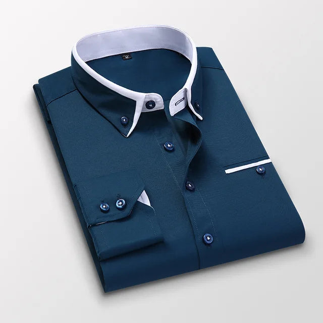 Lindberg | Herren Langarmhemd luftig & leicht für Frühling und Herbst