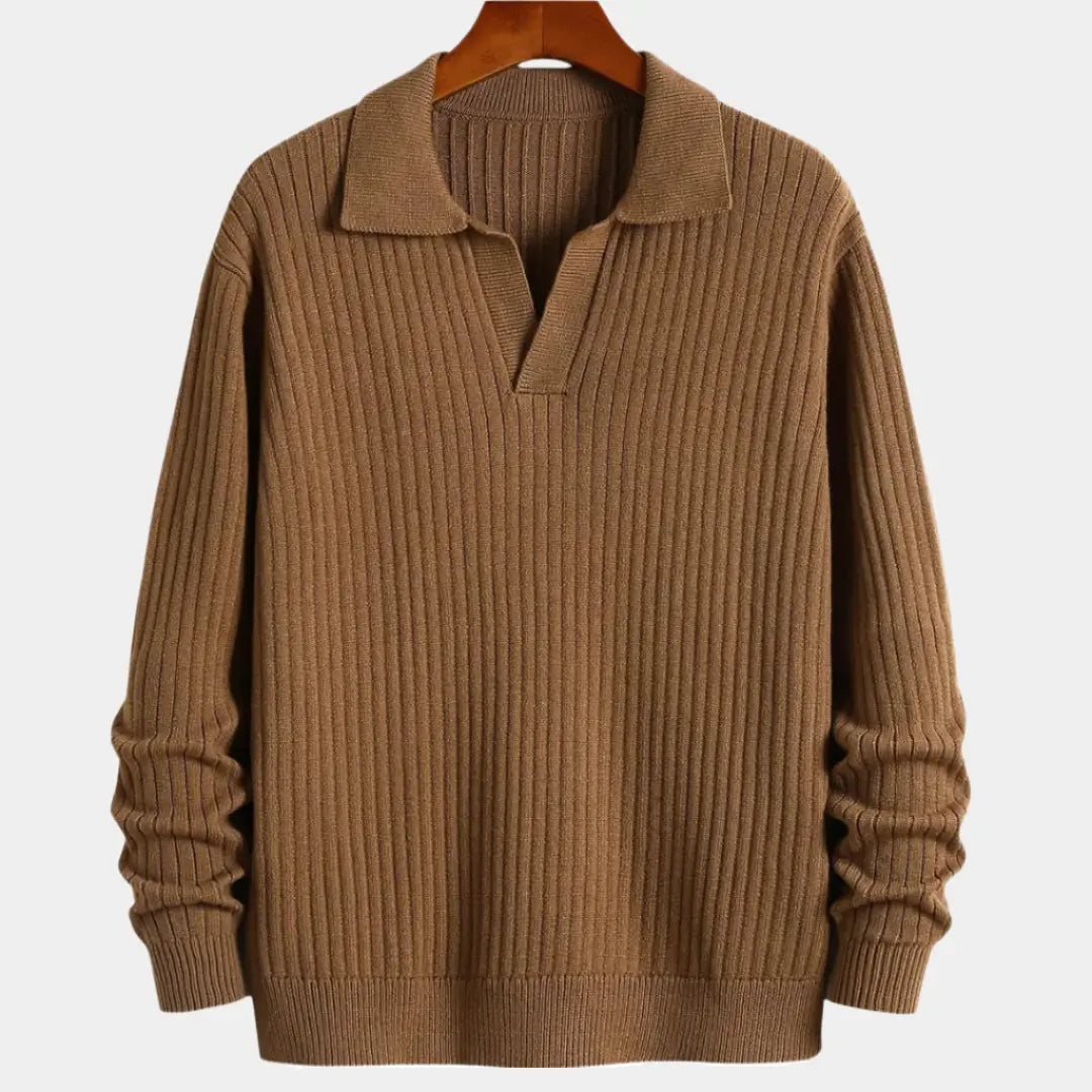 Lindberg | Polopullover mit V-Ausschnitt