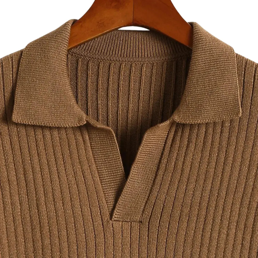 Lindberg | Polopullover mit V-Ausschnitt