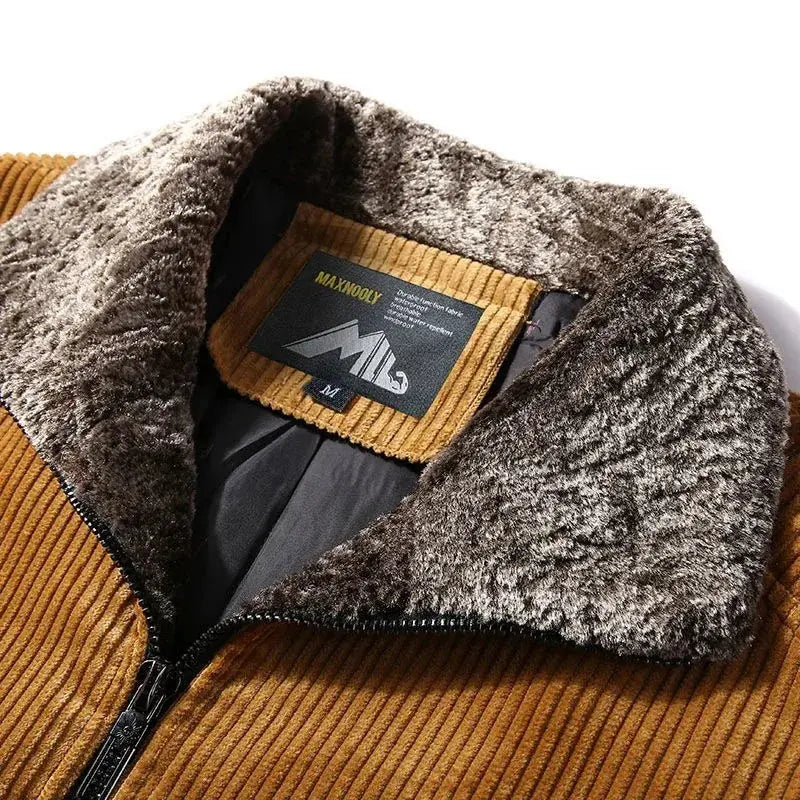 Lindberg | Thermische Windbreaker Cordjacke
