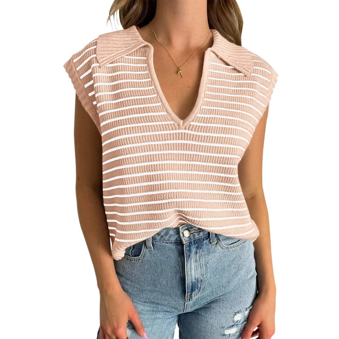 Lindberg | Streifenlauf Damen Stricktop