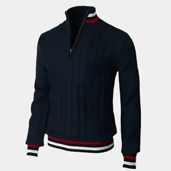 Lindberg | Rollkragenpullover mit halbem Reissverschluss