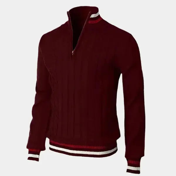 Lindberg | Rollkragenpullover mit halbem Reissverschluss