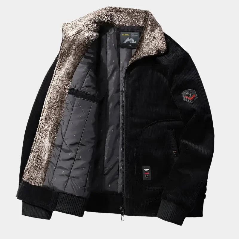 Lindberg | Thermische Windbreaker Cordjacke