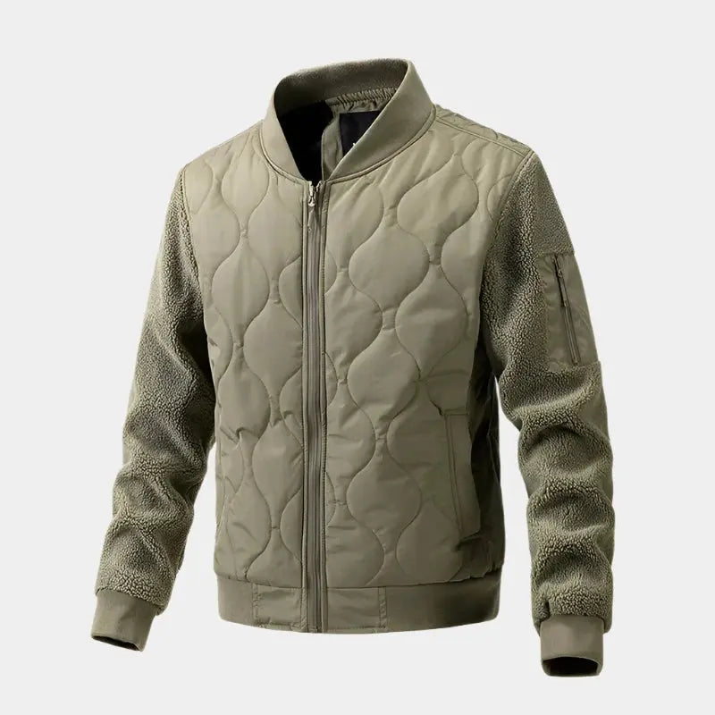 Lindberg | Sherpa Ärmel Gepolsterte Bomberjacke