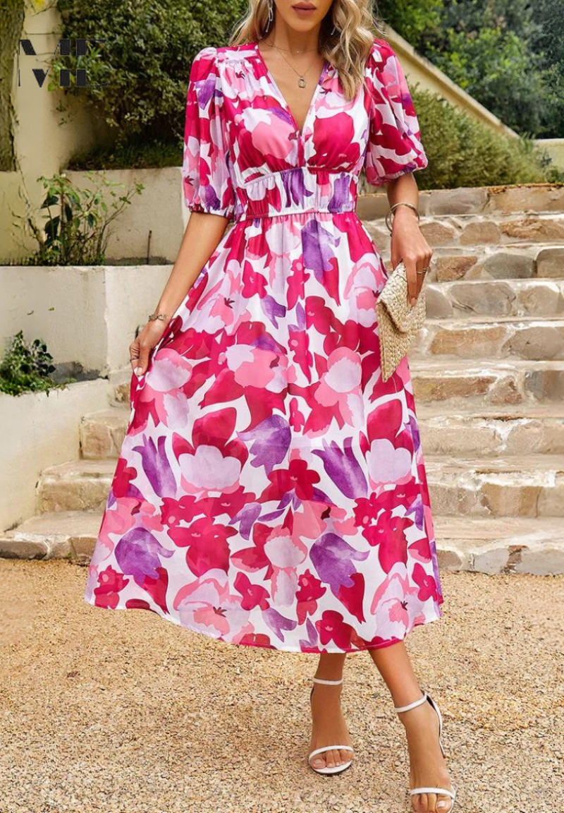 Lindberg | Flore Elegantes Blumenkleid