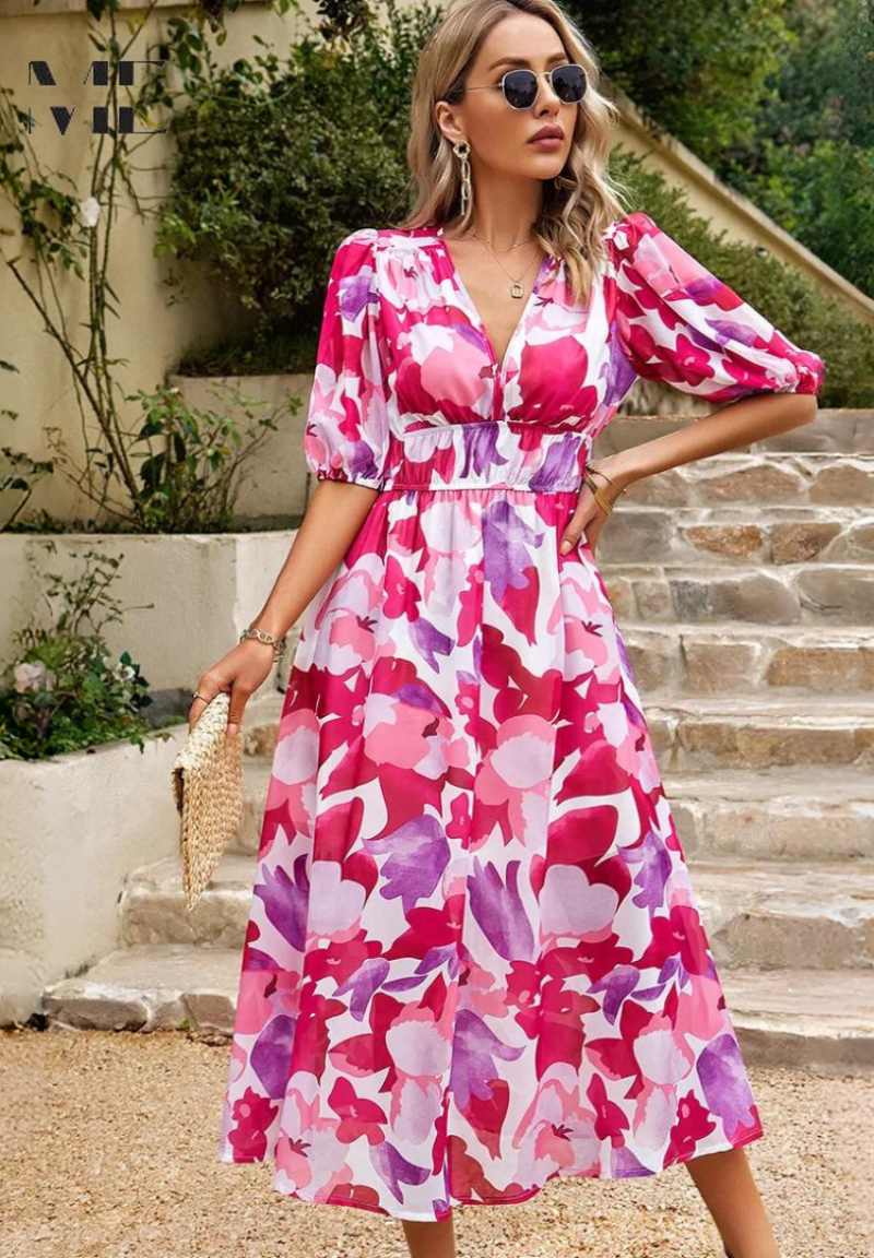 Lindberg | Flore Elegantes Blumenkleid