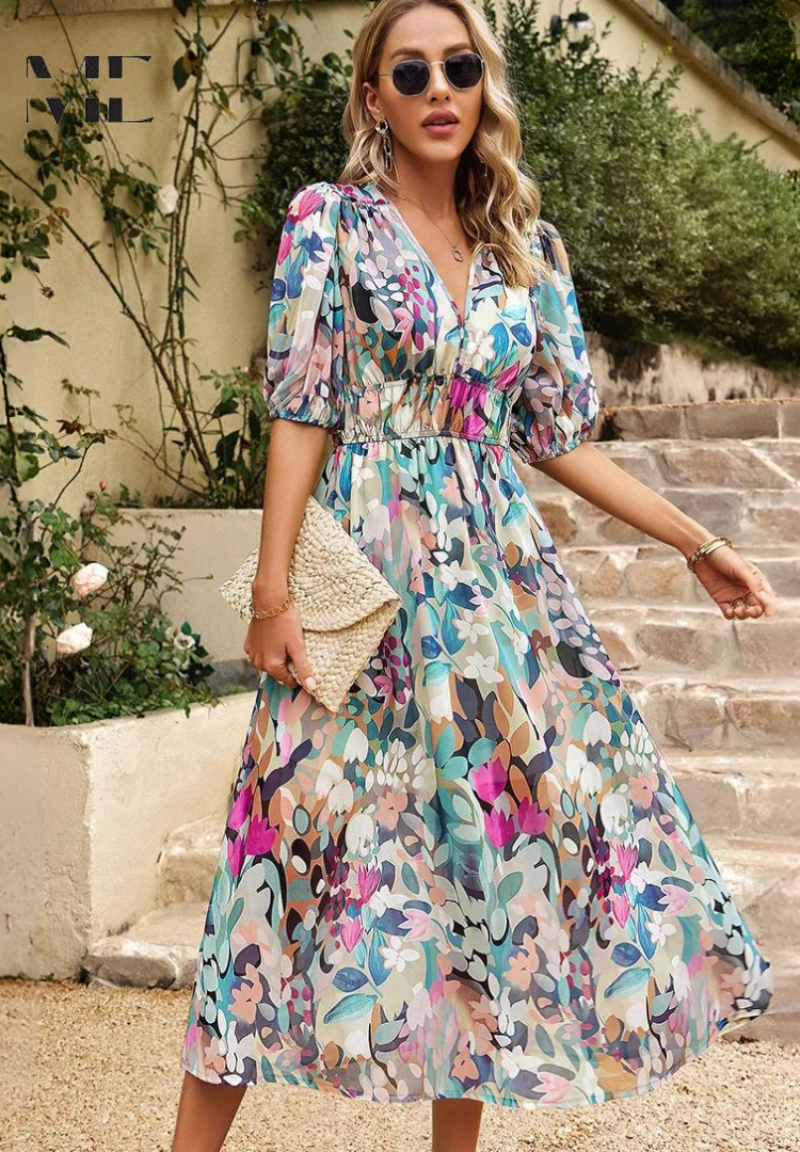 Lindberg | Flore Elegantes Blumenkleid