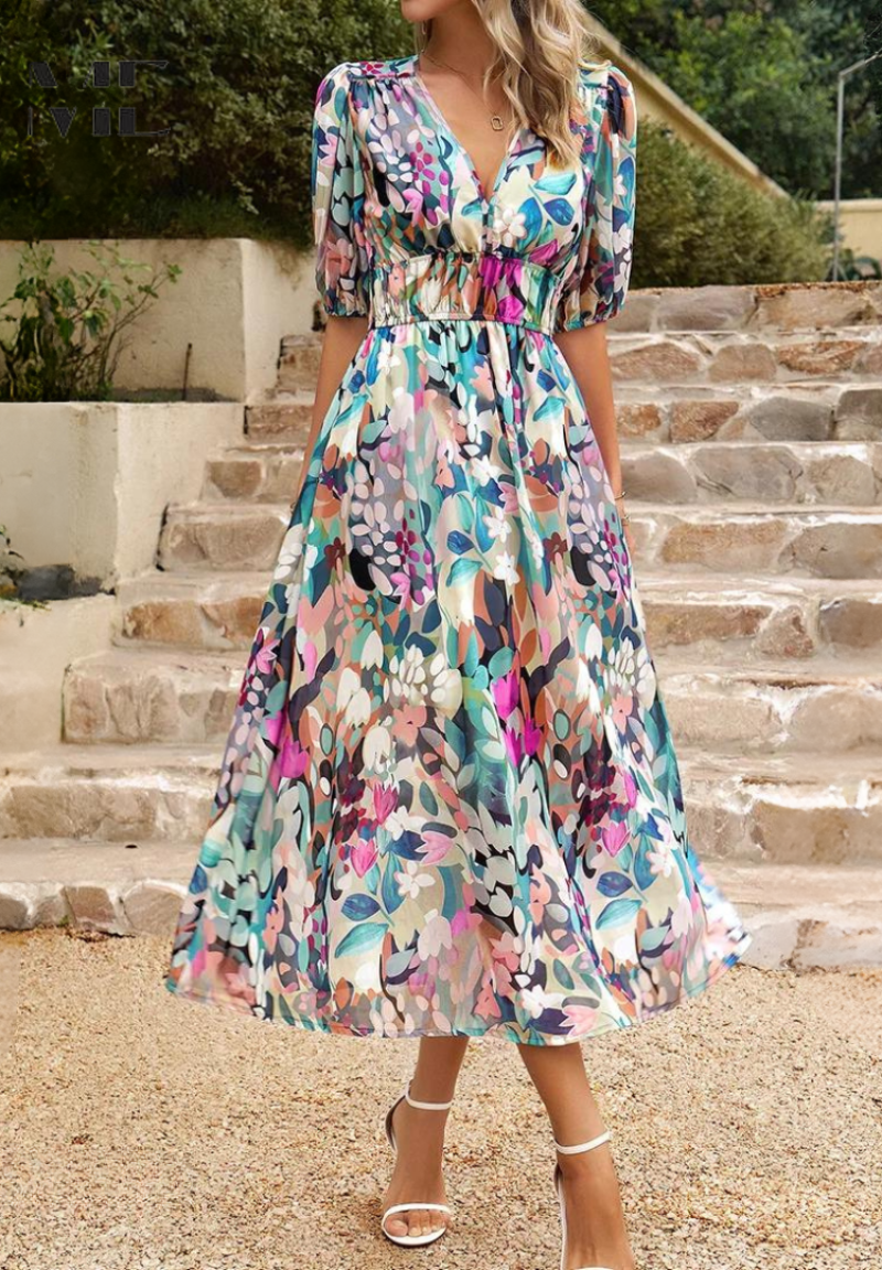 Lindberg | Flore Elegantes Blumenkleid