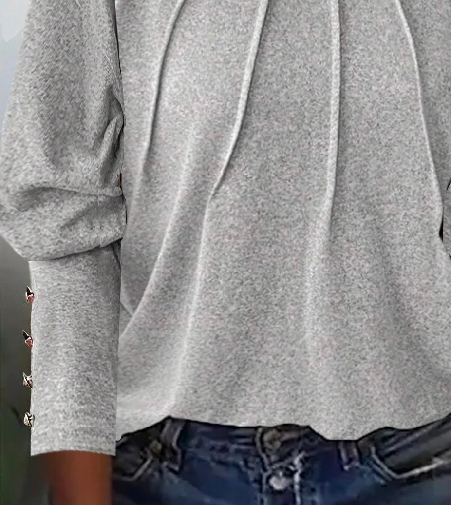Lindberg | Grauakzent Langarmshirt