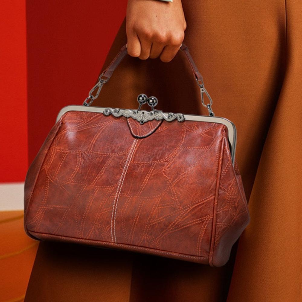 Lindberg | Mila | Vintage-Handtasche mit Klappenverschluss