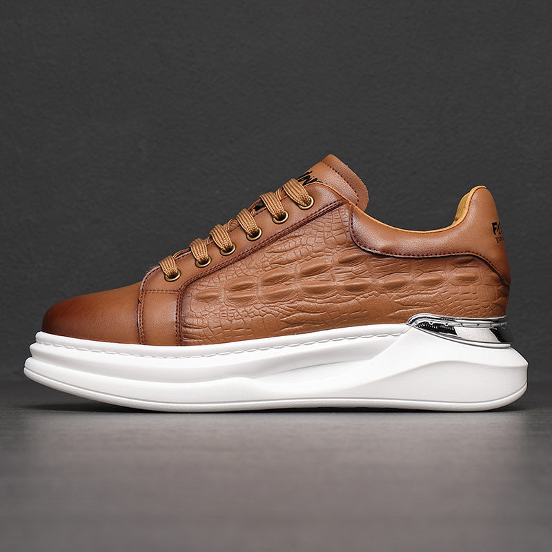 Lindberg | Herren Sneaker William mit markanter Struktur und klarer Formgebung