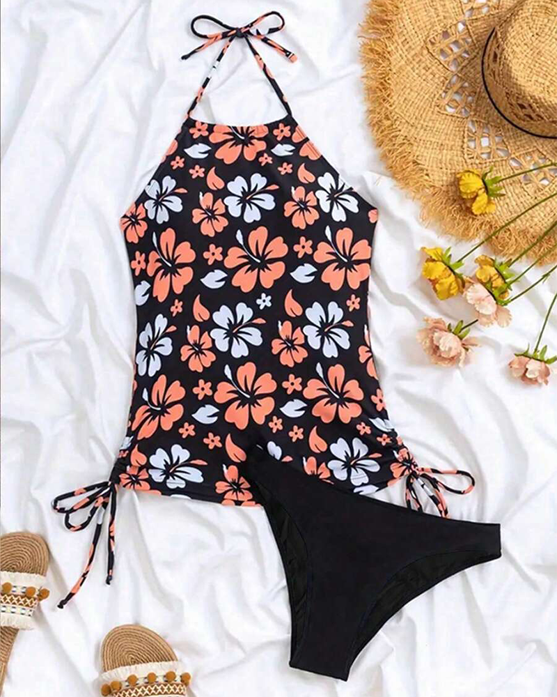 Lindberg | Tankini Halterneck Blumendruck