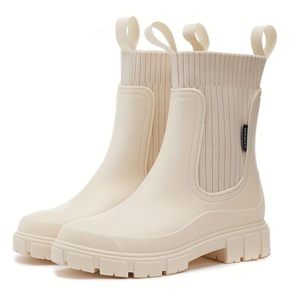 Lindberg / Damen Chelsea Regenstiefel - rutschfeste dicke Sohle