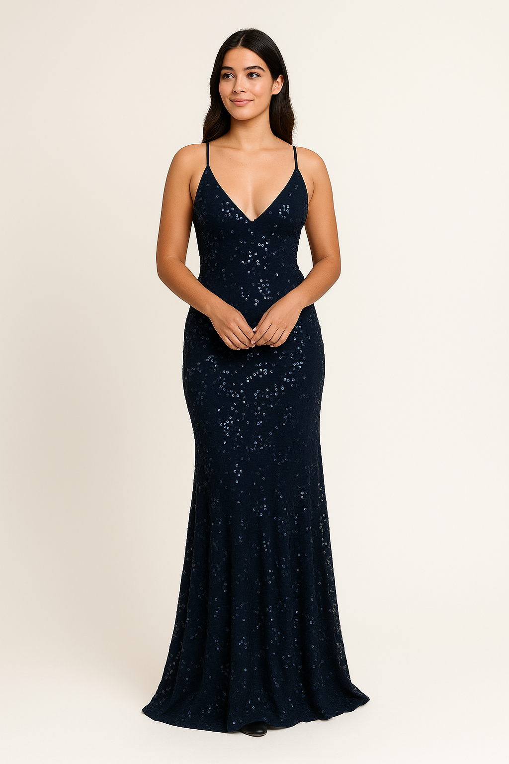 Lindberg | Atmungsaktiv und Stilvolles Damen Paillettenkleid für festliche Anlässe