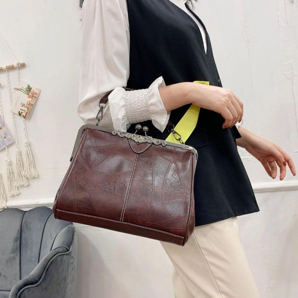 Lindberg | Mila | Vintage-Handtasche mit Klappenverschluss