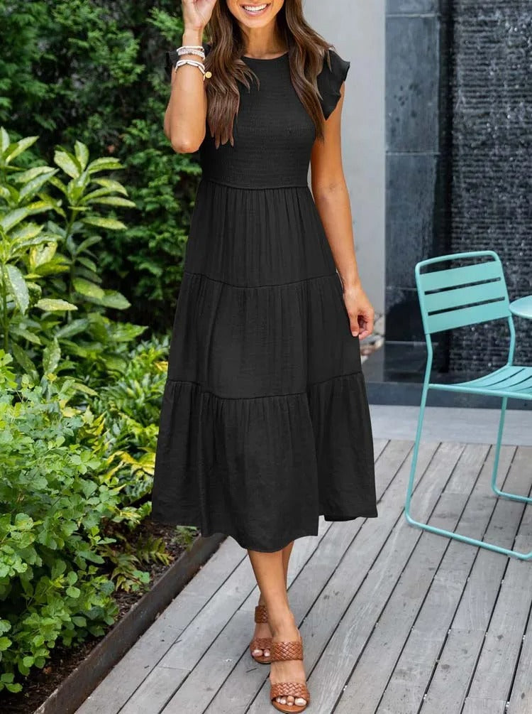 Lindberg | Megan | Raffiniertes bauchbedeckendes Kleid