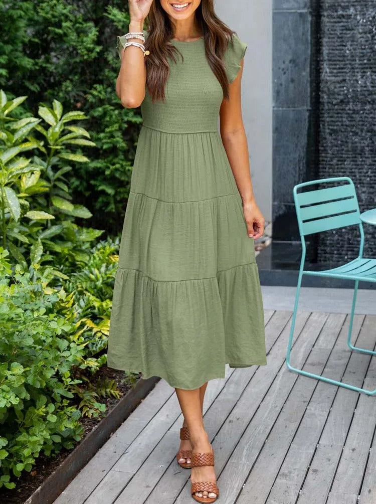 Lindberg | Megan | Raffiniertes bauchbedeckendes Kleid