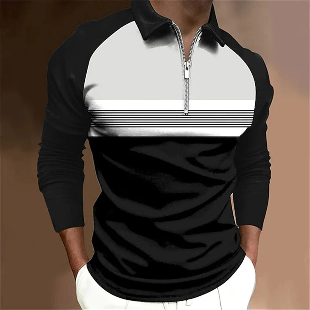 Lindberg | Formgefühl Herren Langarm Polo-Shirt