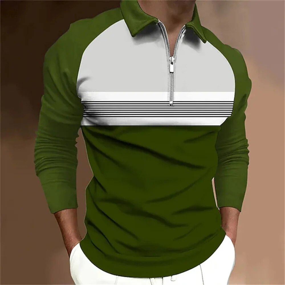 Lindberg | Formgefühl Herren Langarm Polo-Shirt